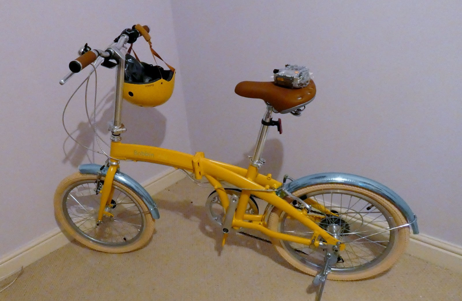 Bobbin yellow Fold Bike - Very Good Condition, unused