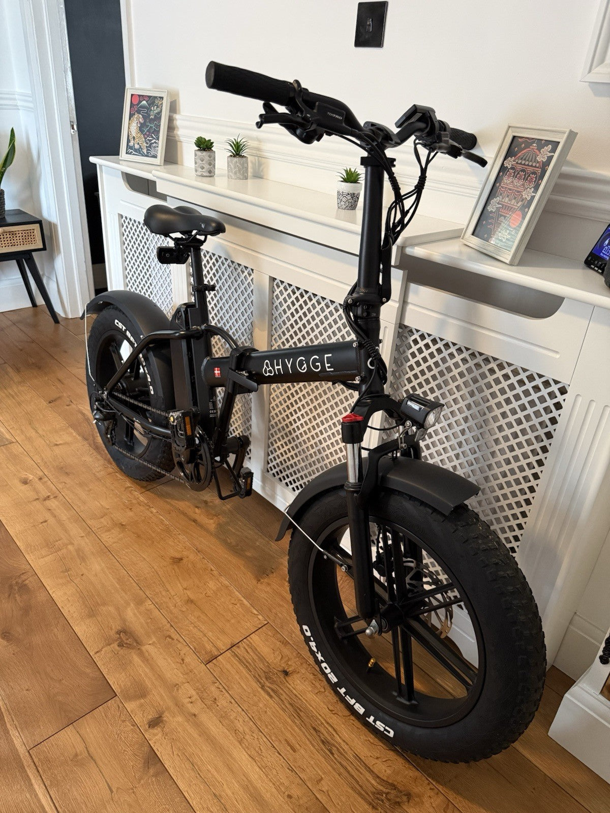 Hygge Vester Foldable Bike Black