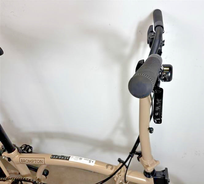 Brompton C Line 6 Speed 2023 High Handlebar Folding Bike - Dune Sand