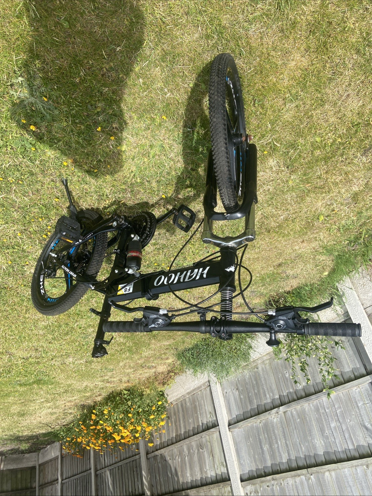 HAHOO Folding Bike 20” - Full Suspension & Disc Brakes *Collection only*