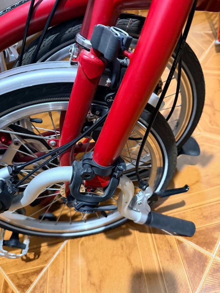 Brompton Mid Bar 3 Speed  - C Line Red