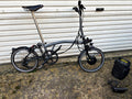 Brompton P Line Urban Electric – Grey – very little use