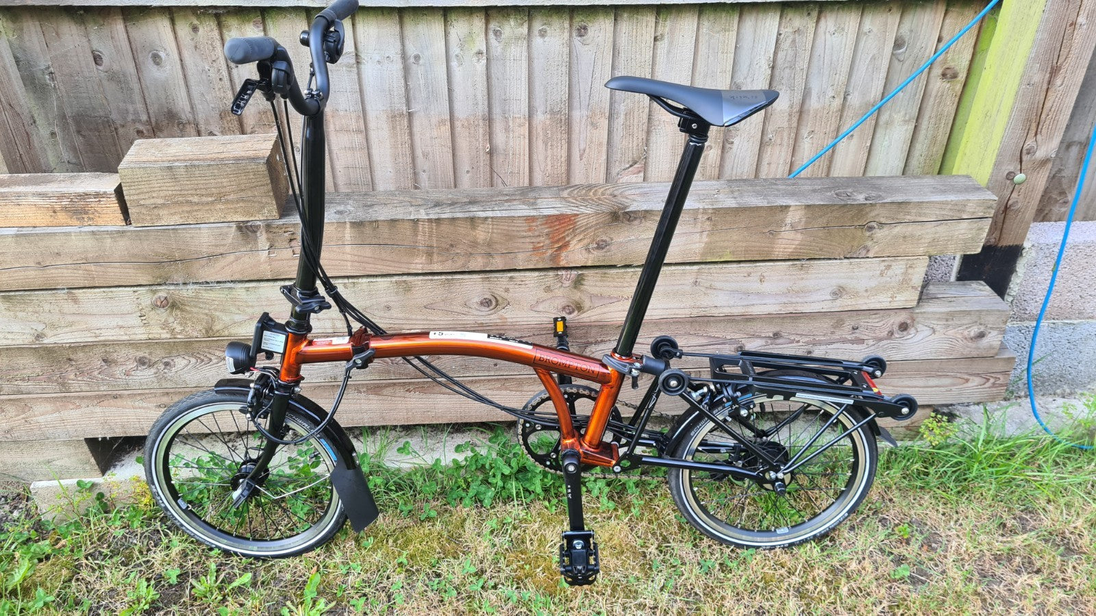 Brompton M6L 2021 Black Edition Flame Lacquer + Extras