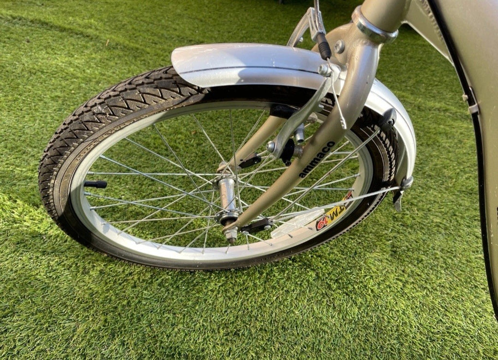 Ammaco Unisex City Folding Bike 20 Inch 6 Speed Bicycle Beautiful Color