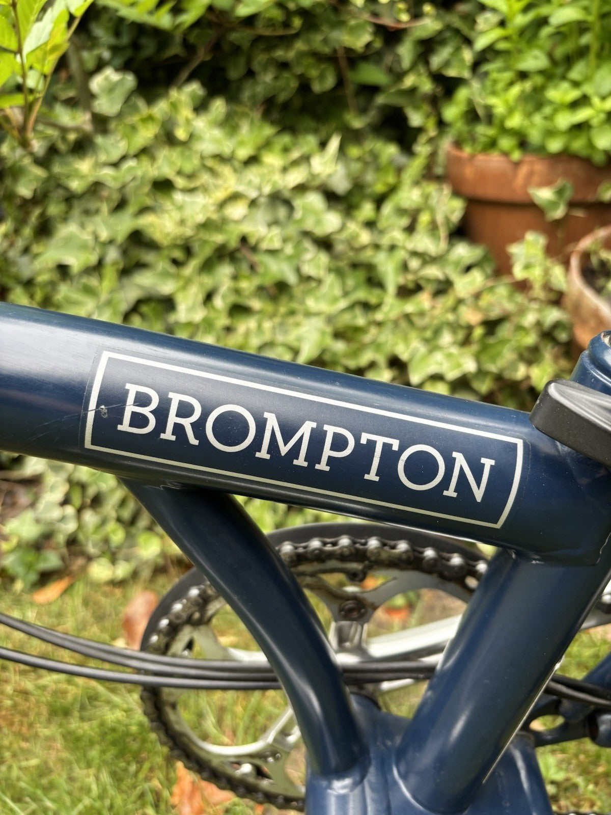 Brompton C-Line Explore 2021 6 Speed – Petroleum Blue – M Handlebars – London