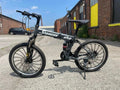 20 inch Unisex Folding Bike Adult Kids City Bike 7 Speed Disc Brakes Bicycle