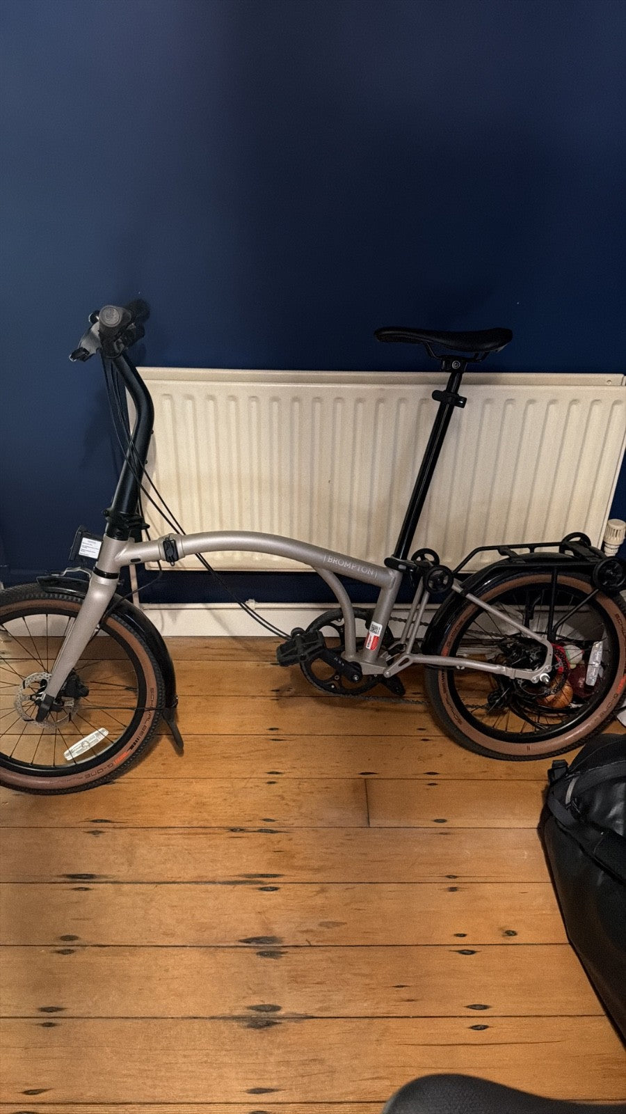 brompton folding bike 8 speed
