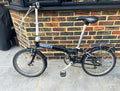 Dahon 20in Folding Bike 7-Speed Black/Silver V-Brakes Rack Mudguards