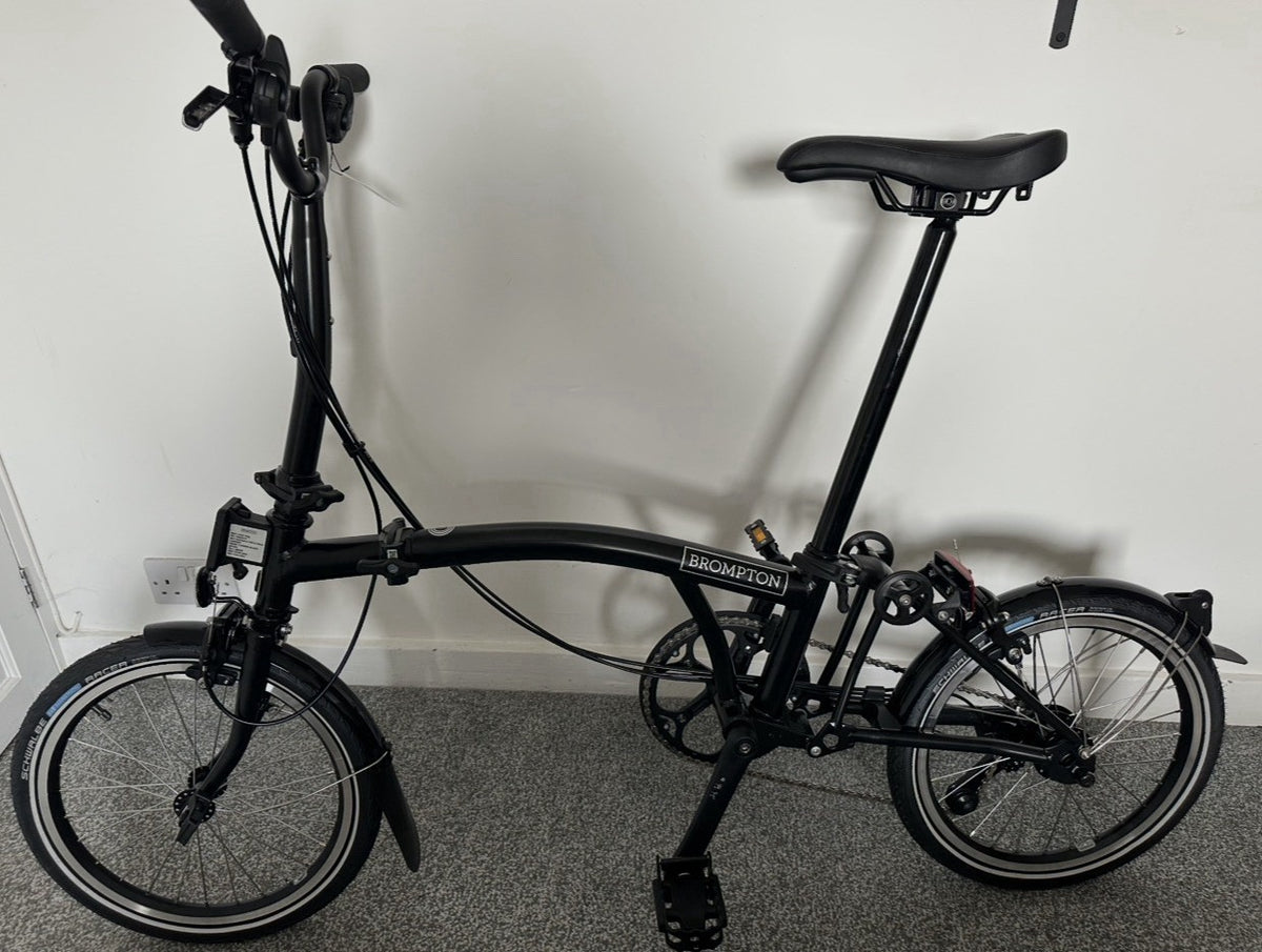Brand new 2026 Brompton C Line 12 speed mid handlebar foldable bike