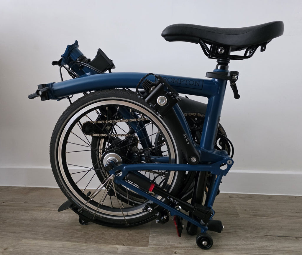 Brompton C-Line Explore 6-Speed (H6L) Ocean Blue (2023). New Condition