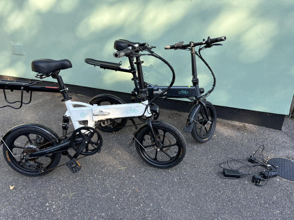 Fiido D2s X 2 Folding powered Bikes
