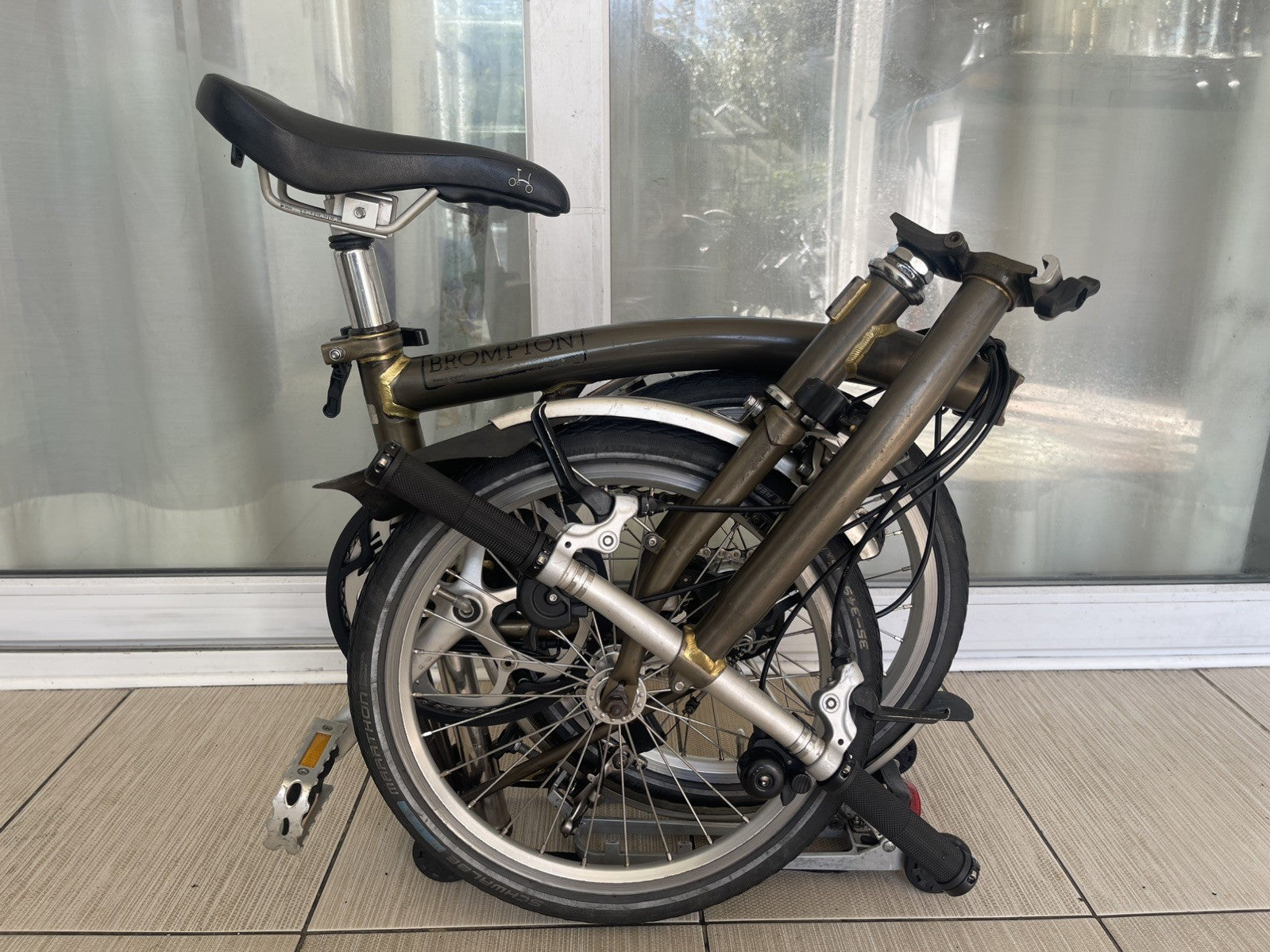 Brompton S6R Raw Lacquer Folding Bike SERVICED CONDITION ✅ FREE&FAST DELIVERY🚚