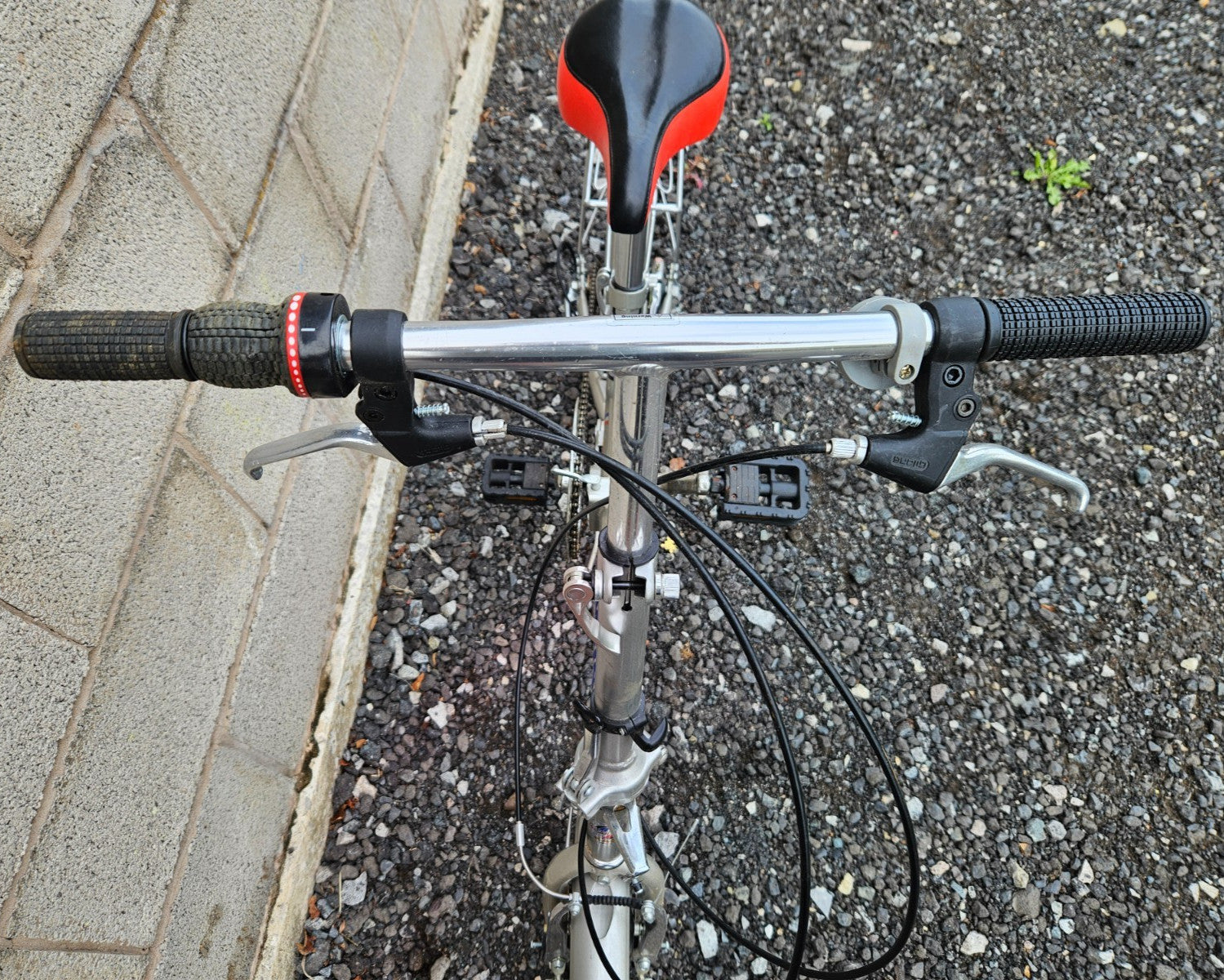 Aomeisi Hanker Folding Bike, 5 Speed, 16" Wheels, 12" Frame, Rear Suspension VGC