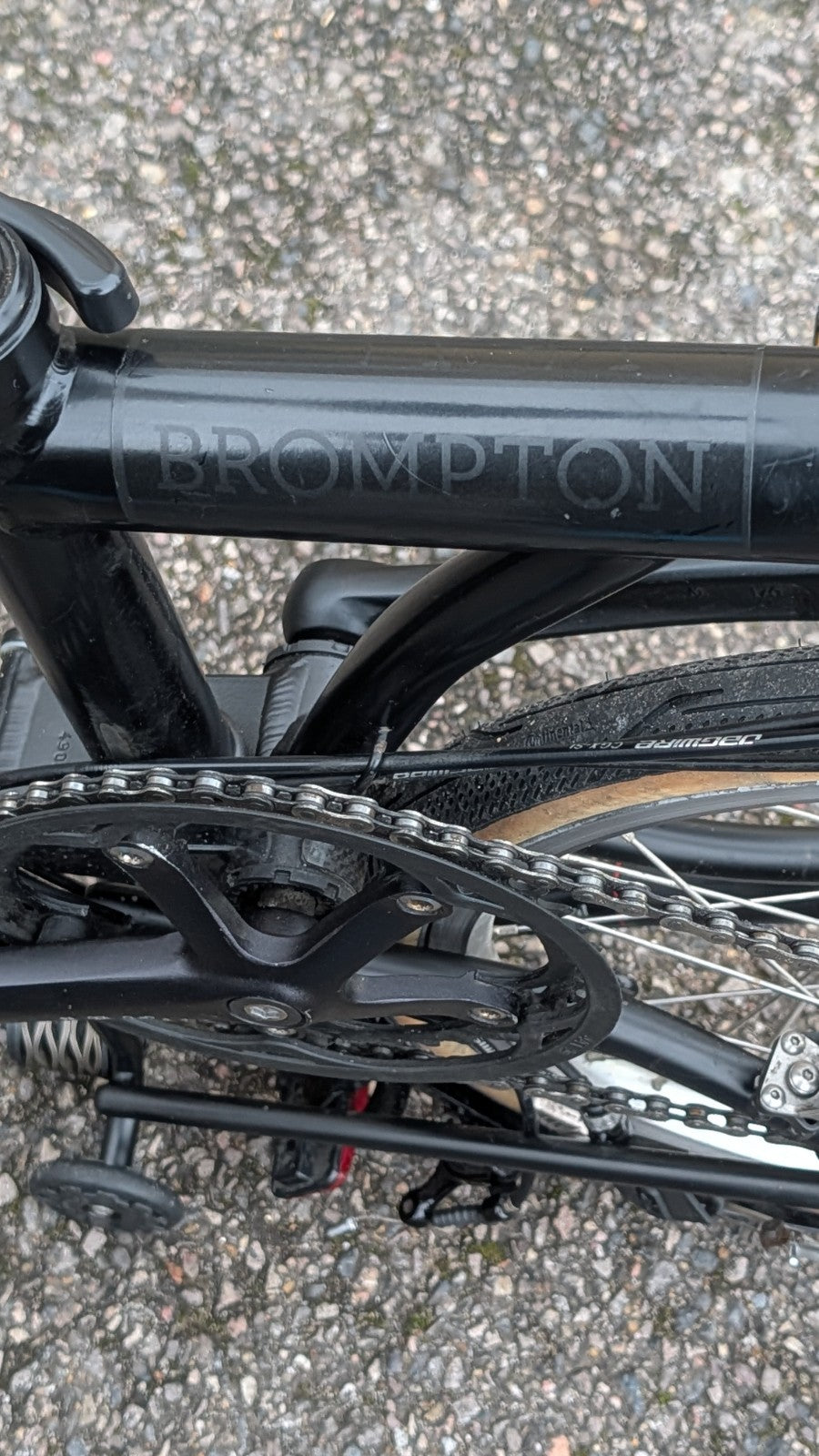 Brompton S6L - Black Edition - Brooks Saddle - Brass Upgrades -  6 Speed