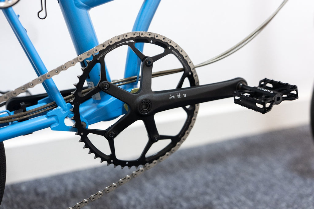 Brompton 11-26T 6 speed M bar 8.7kg Carbon Extralite H&H Ti Parts Workshop Rapha