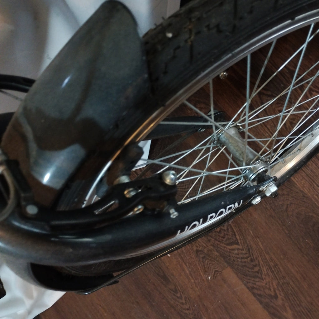 Challenge Holborn 20in Folding Bike Black V-Brake Adjustable Seat