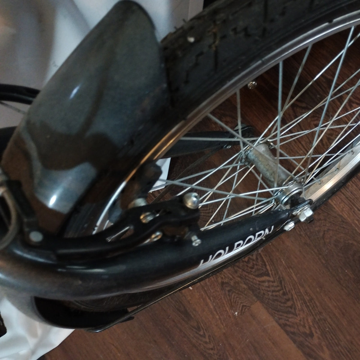 Challenge Holborn 20in Folding Bike Black V-Brake Adjustable Seat