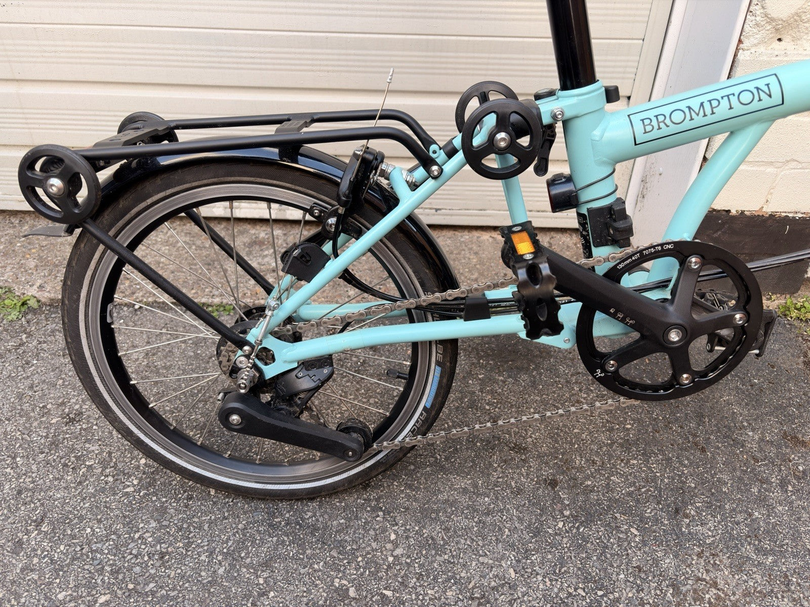 Brompton C Line 12 Speed Black Edition Folding Bike - Good Condition