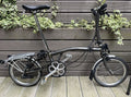 Brompton C Line S6R (6 Speed) folding bicycle - Raw Lacquer