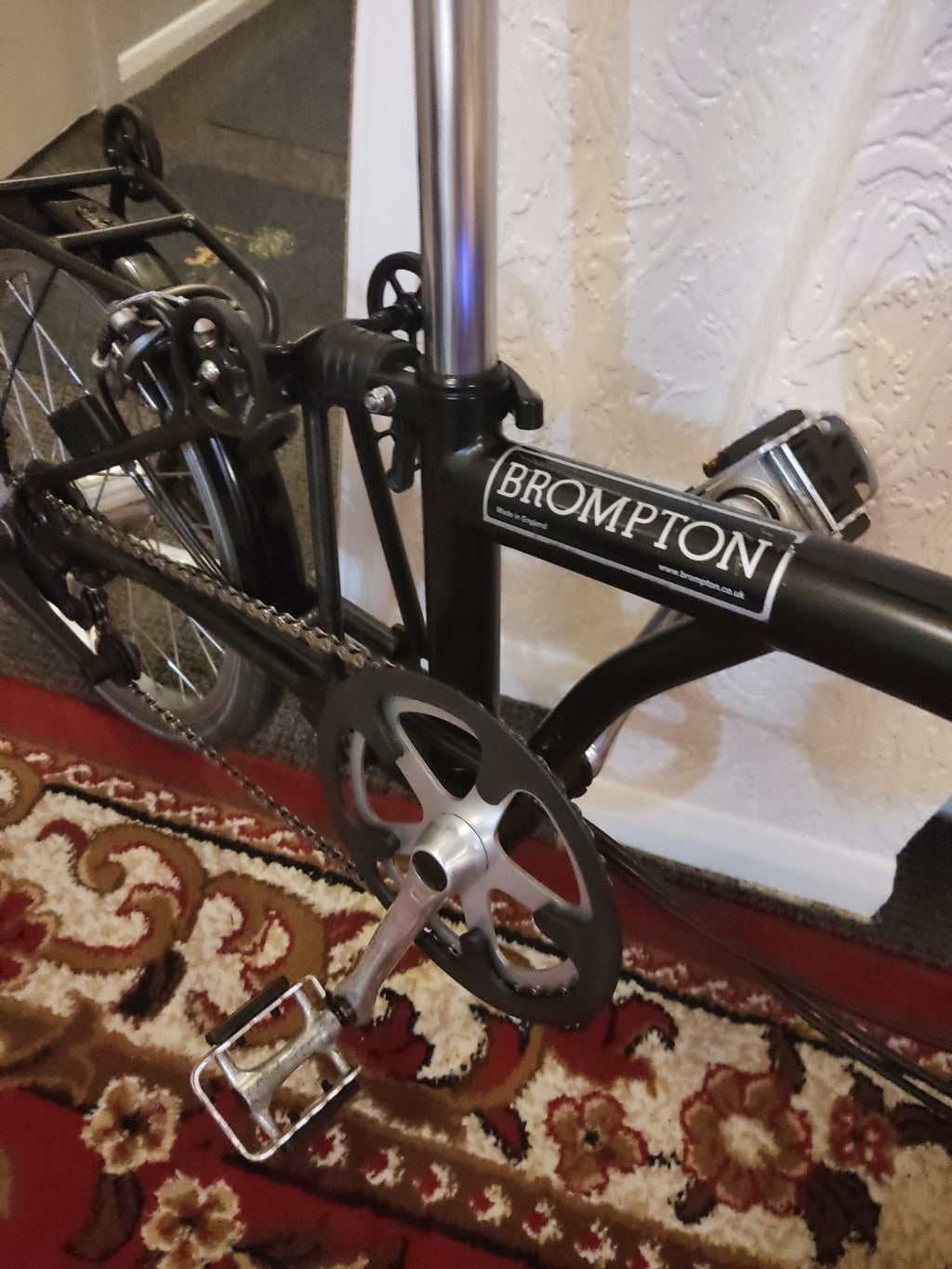 Folding Bikes Brompton 6 Speed Folding Bike Lightweight Aluminum Alloy