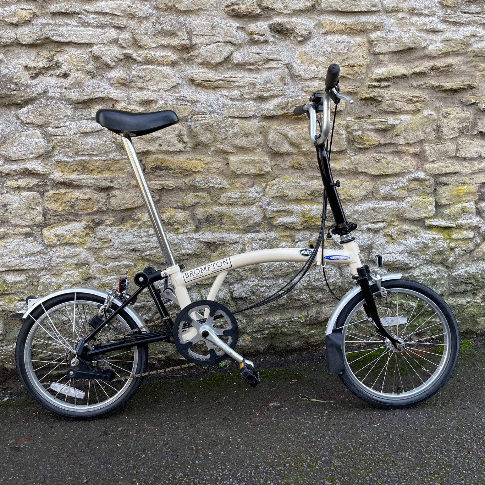 Brompton M6L Folding Bike 6 Speed - 2003 Very Light Use