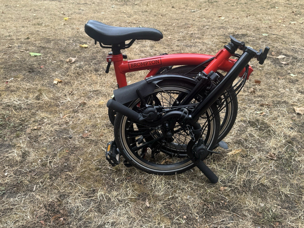 Brompton M6L Black Edition 2020 Folding Bike 6 Speed Red/Black