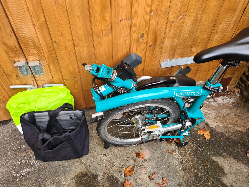 Brompton w/ Swytch kit B75 2021 250km Battery, lights And Bag + upgrades