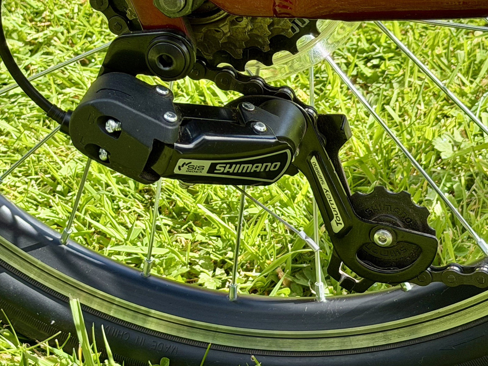 Tern Link A7 Folding Bike - Metallic Red - Rarely Used - Excellent Condition