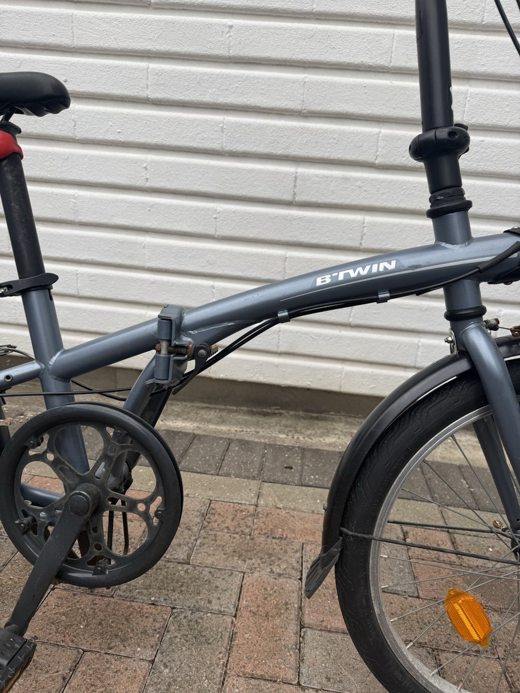 BTWIN Tilt 120 Grey Folding Bike