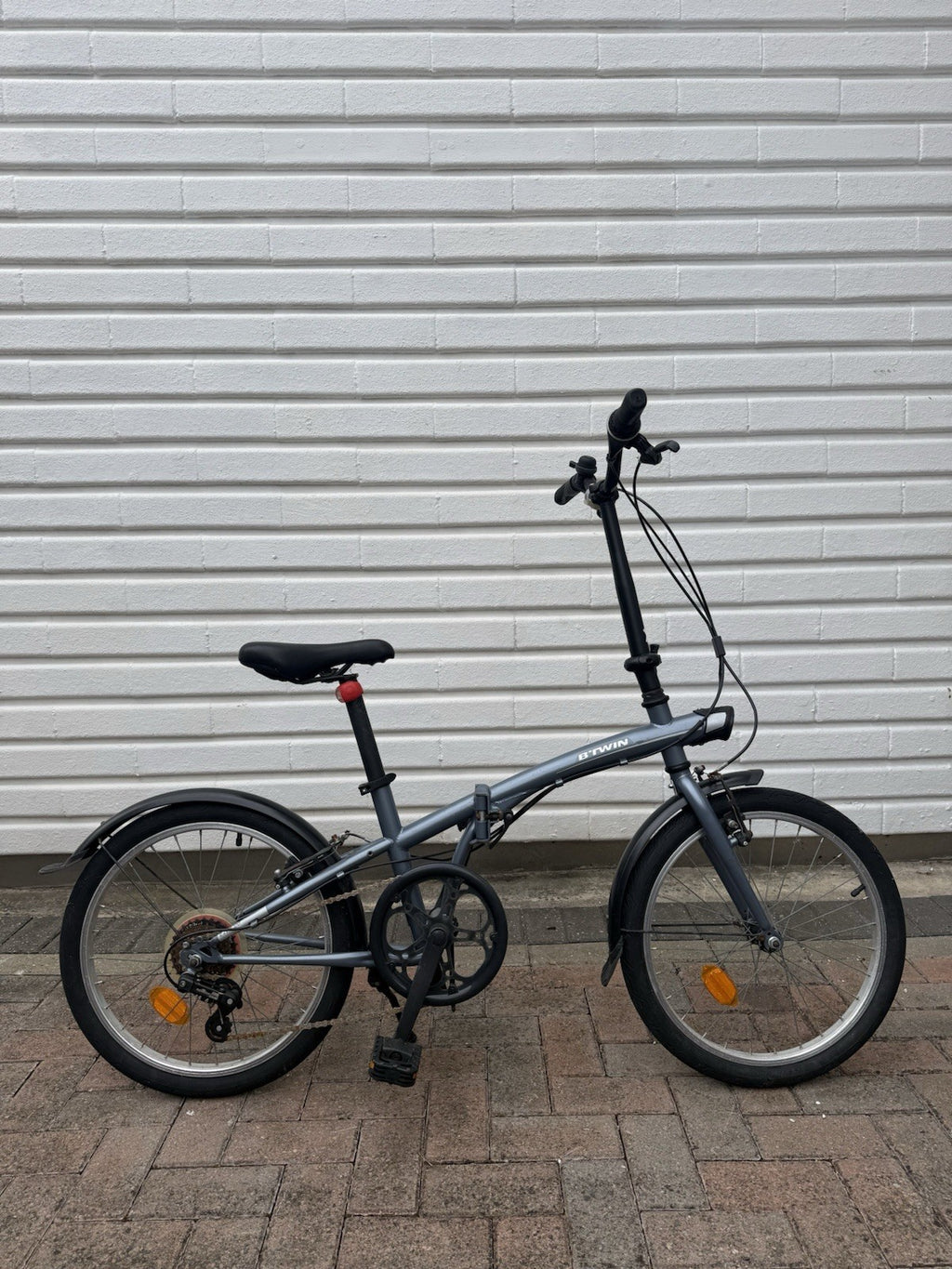 BTWIN Tilt 120 Grey Folding Bike