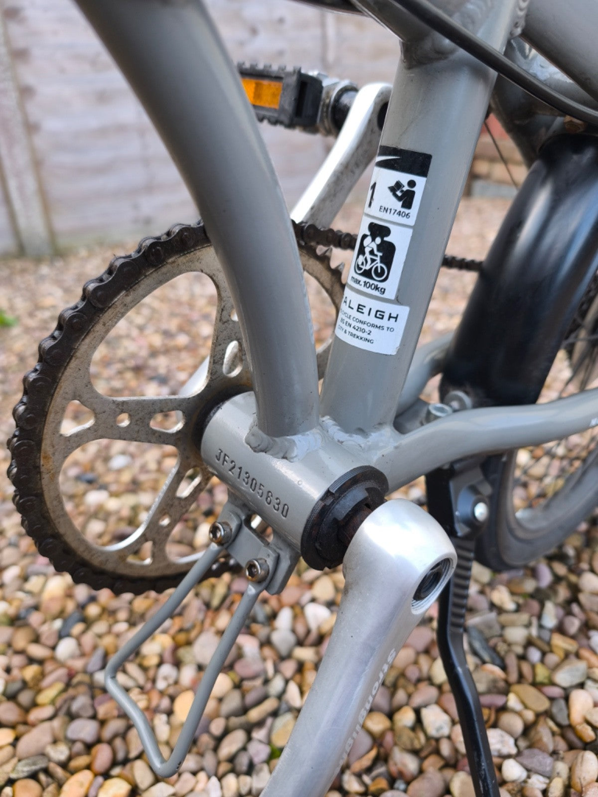 Raleigh Evo 2 Folding Bike - Grey - 7 Speed (Very Good Condition)