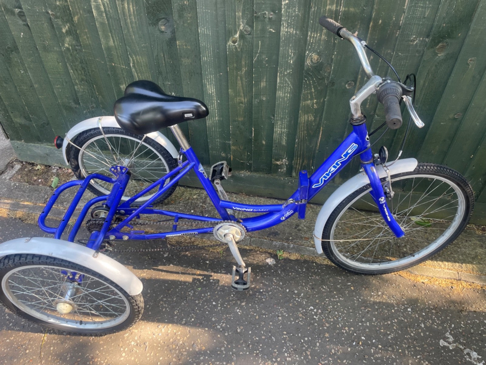viking 3 folding wheel trike