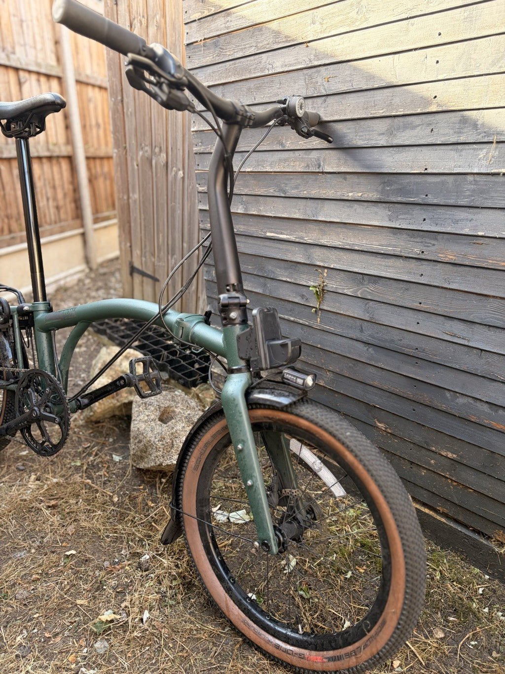 Brompton G Line  Forest Green Medium Frame with Extras