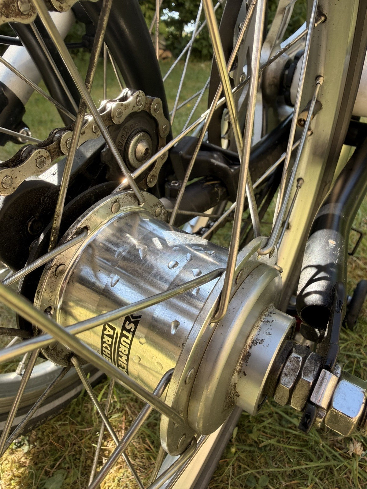 brompton folding bike 3 speed
