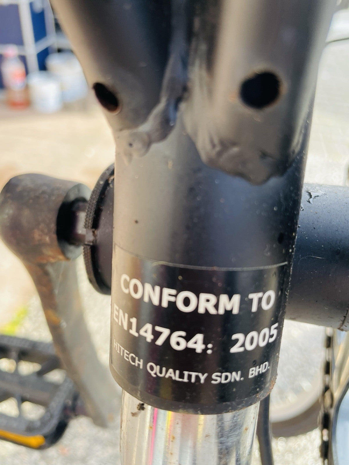 Fold-Up Unisex Bike/Bicycle In Black With Gears