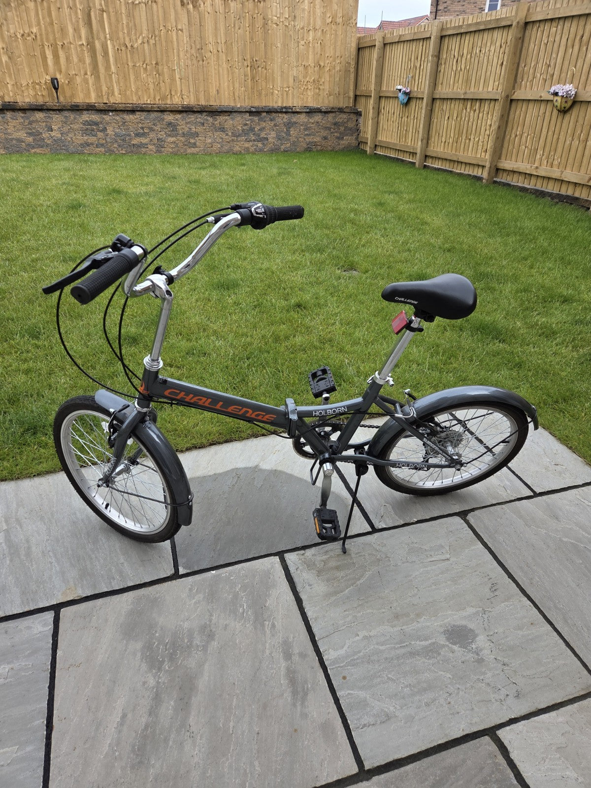 Challenge Holborn Folding Bike Unisex, 20-inch