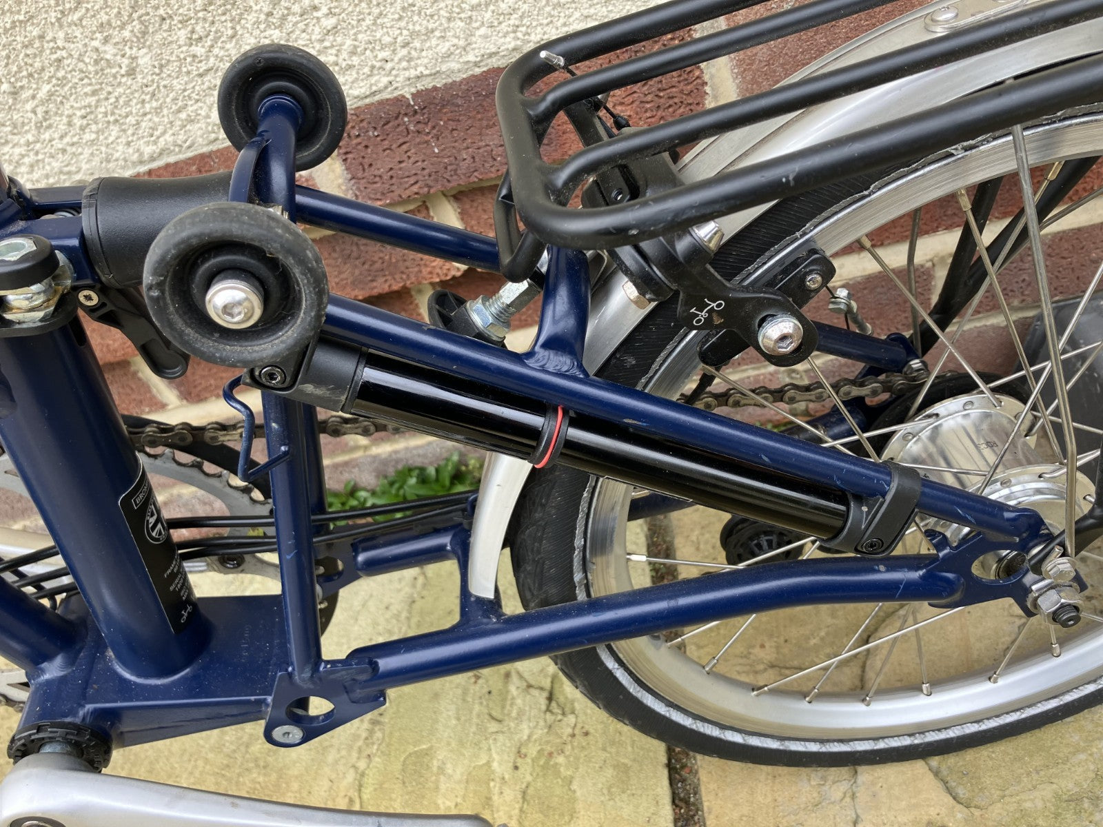 Brompton H6R 2017 - six gears with rack & pump
