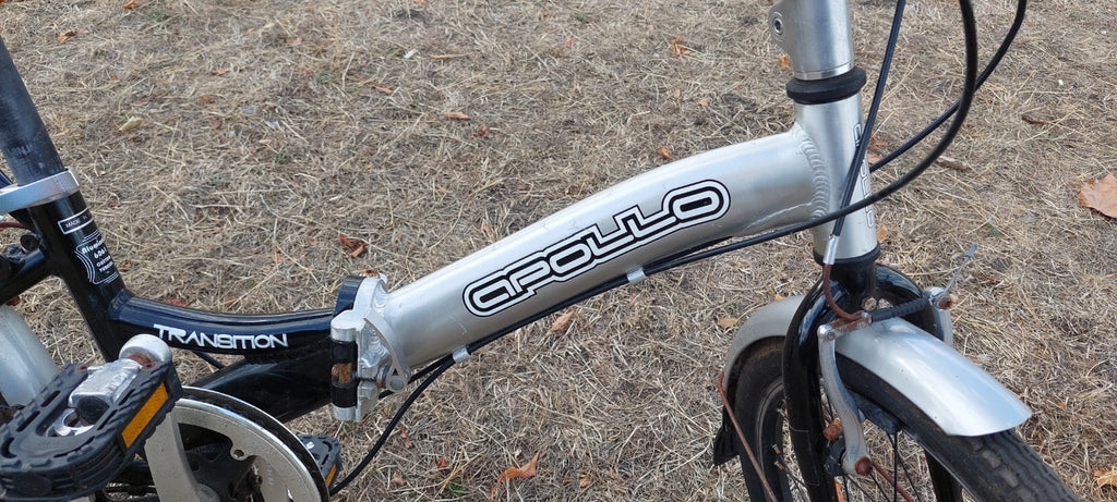 Folding Apollo Transition 20inch 6 speed bicycle