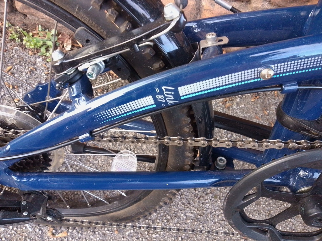Tern Link B7 Folding Bike 20-inch - Blue VCG