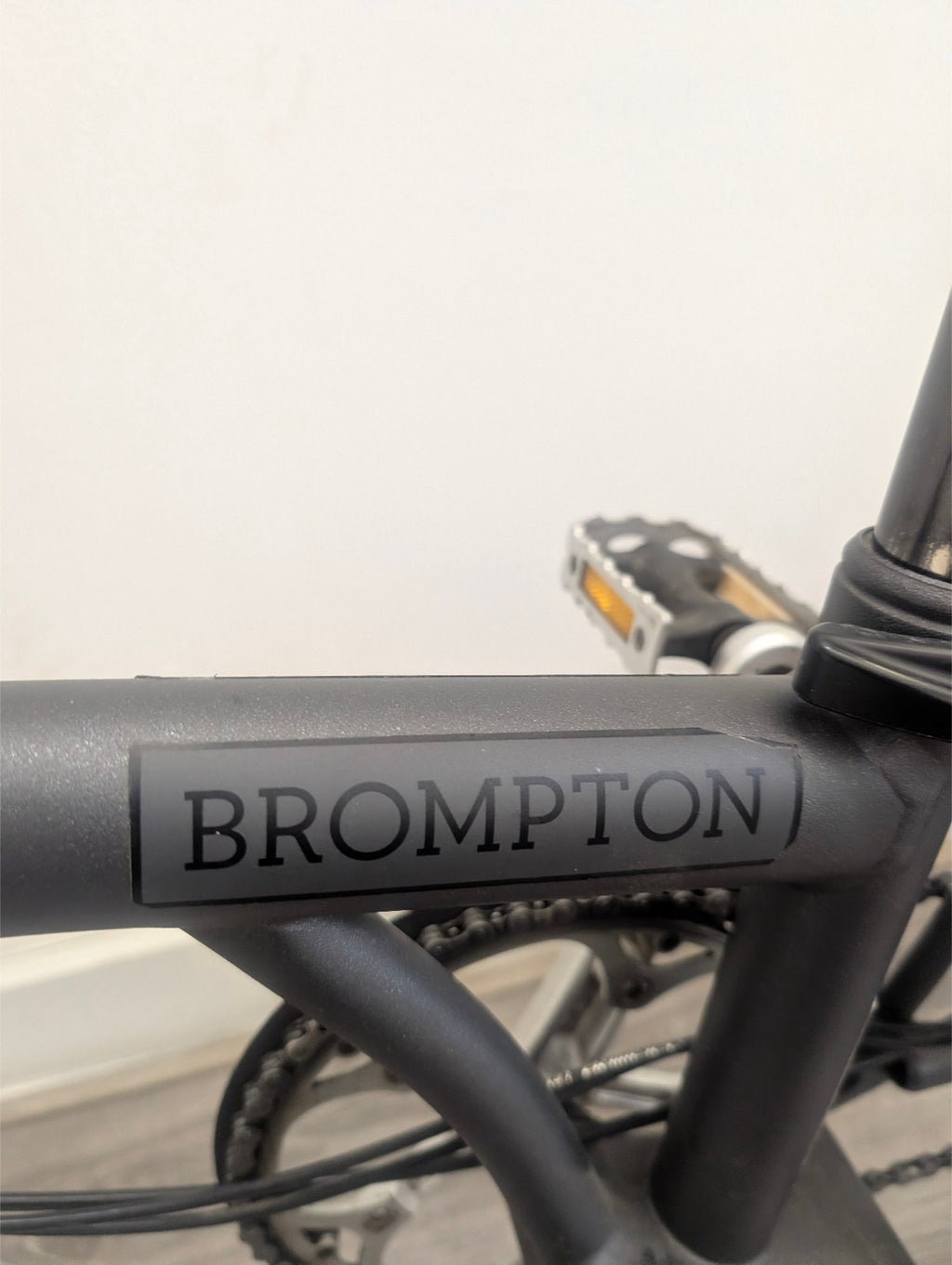 Brompton S6L Graphite Grey - usable but needs work (rare colour + finish)