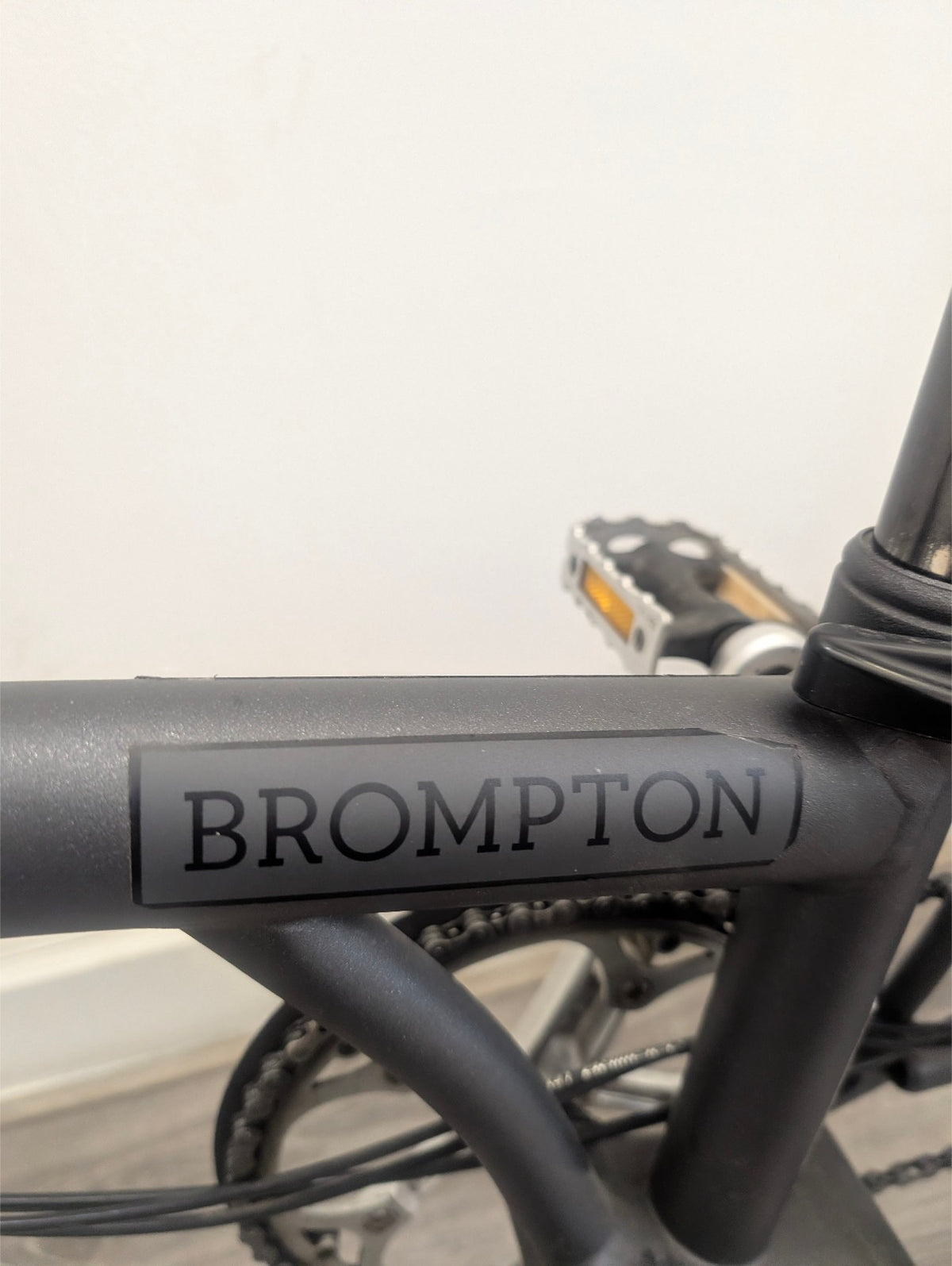 Brompton S6L Graphite Grey - usable but needs work (rare colour + finish)
