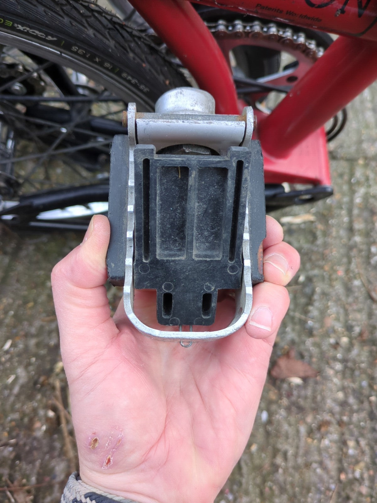 Brompton L5, 1997, Folding Bike, Excellent Condition, Red, Sturmey Archer