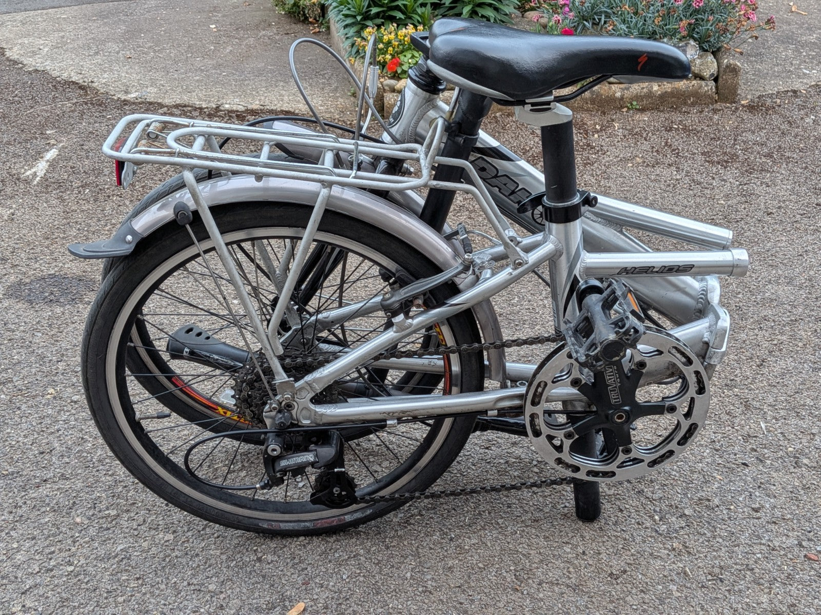 Helios Dahon Folding bike.