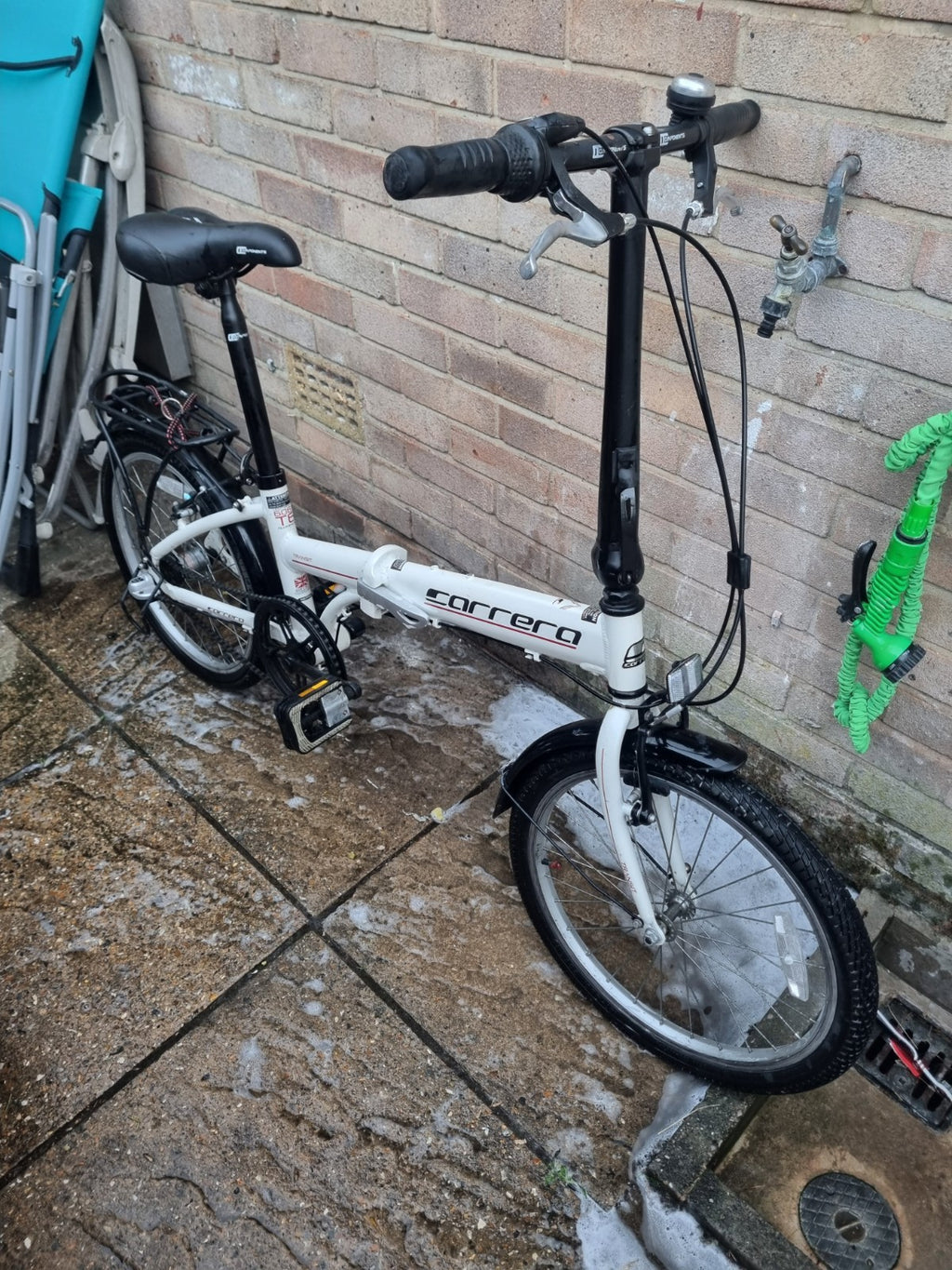 Carrera Transit 20”wheels Folding Bike 3-Speed Mint Condition + All Accessories