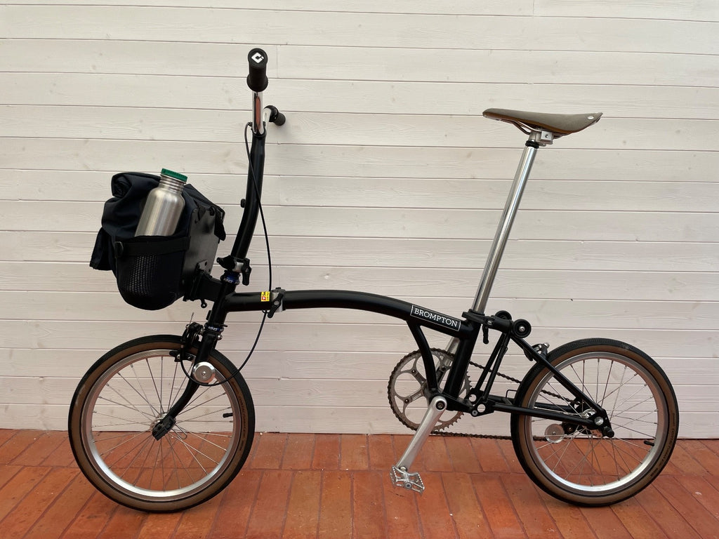 Brompton M1E Single Speed HI SPEC Paul Components Chris King Restrap Brooks