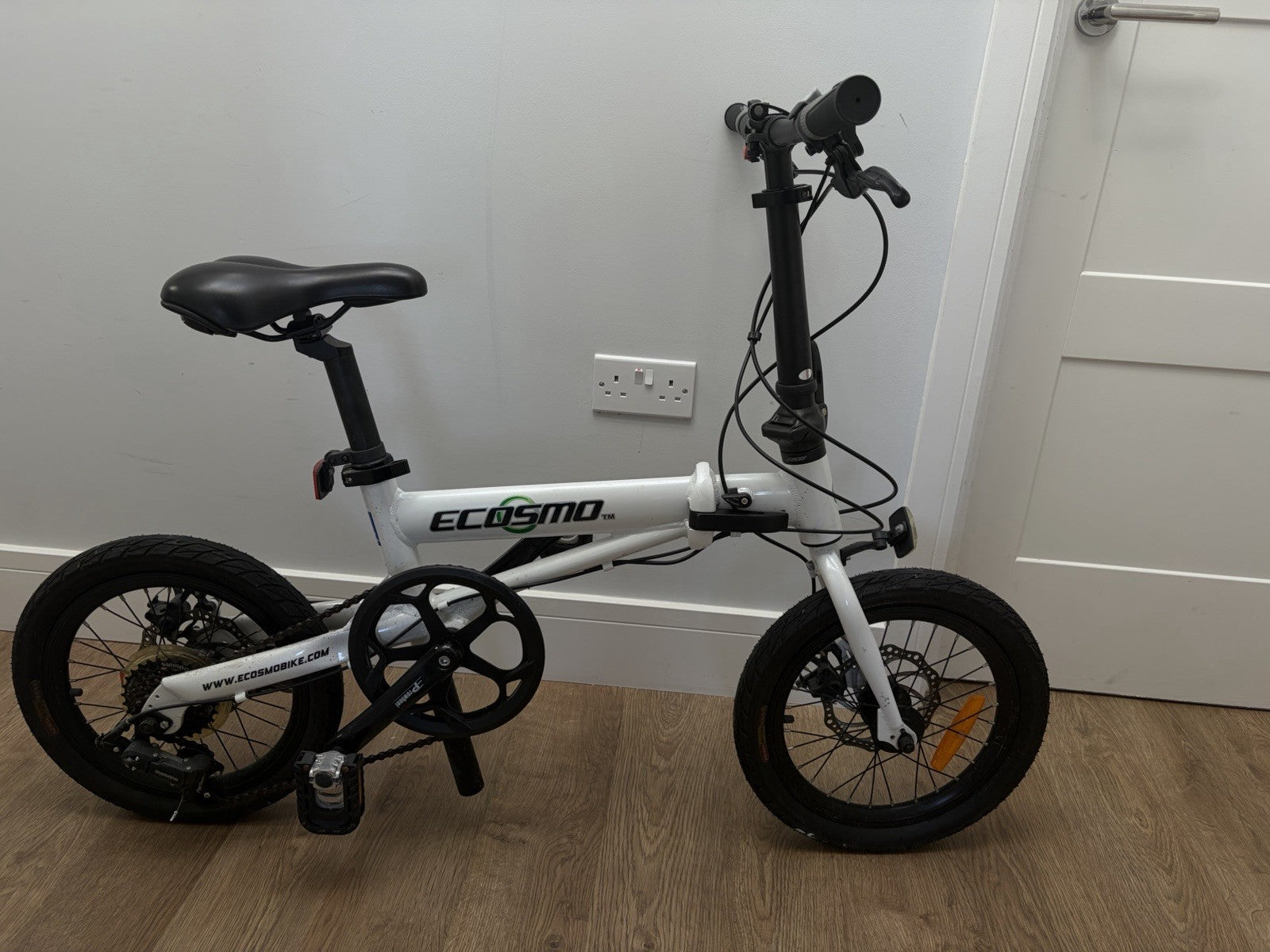 Ecosmo 20" Wheel Lightweight Folding City Bicycle Bike 7 SPSHIMANO - 20F02W