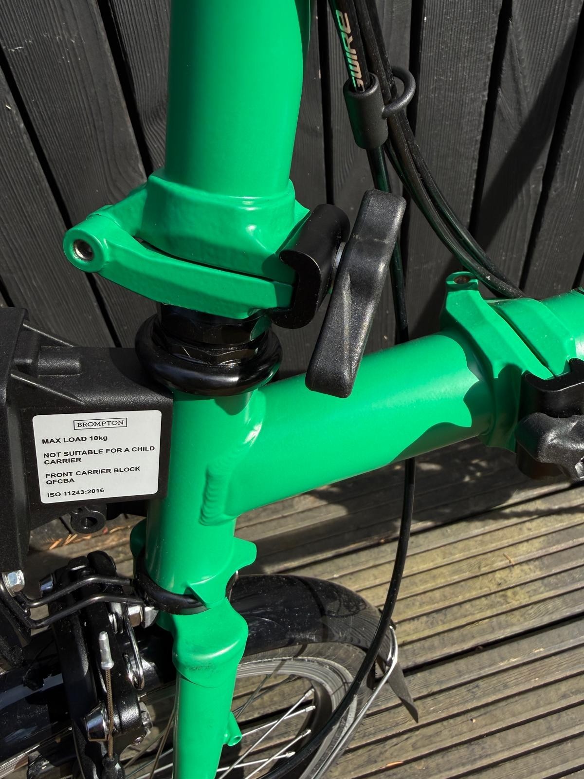 Brompton C Line 12 Speed 2025 - Mint Condition - CAMBRIDGE COLLECTION