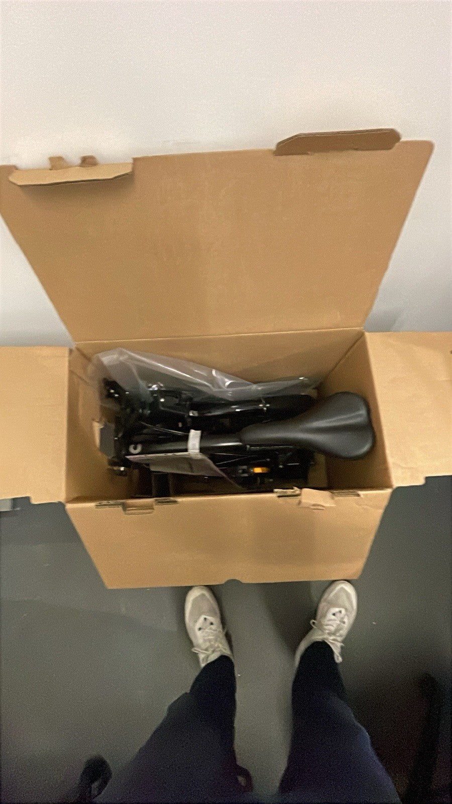 Brompton Folding bike C Line 12 Speed Matt Black mid RRP £1599