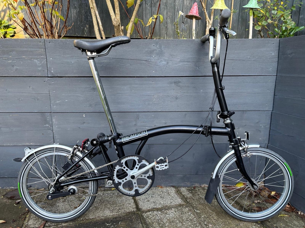 Brompton M3L Folding Bike 3 Speed - Test Ridden Only from New