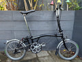 Brompton M3L Folding Bike 3 Speed - Test Ridden Only from New